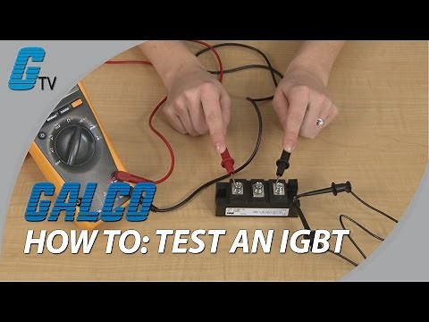 How to test an IGBT with a Multimeter