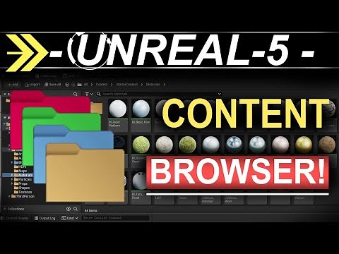 Unreal 5 Content Browser Explained (4 MINUTES!!)