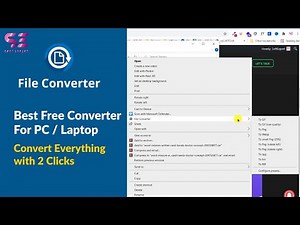 Free File Converter for PC - Convert Everything with two clicks ✌