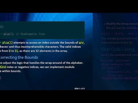 How to Fix the Caesar Cipher Decryption Problem in C+ +