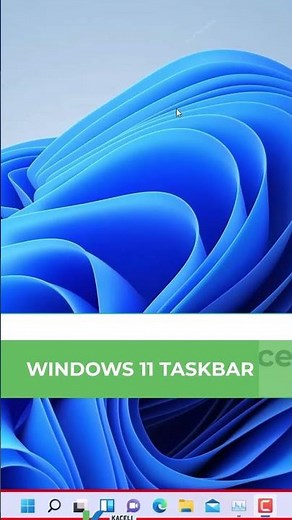 Windows 11 Taskbar Overview #windows11tips #kacelitutorials
