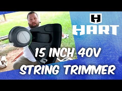 UNBOXING - HART 40v Cordless Attachment Capable 15 inch Weed Trimmer