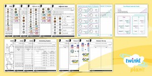 PlanIt Maths Year 2 Measurement Home Learning Activity Pack