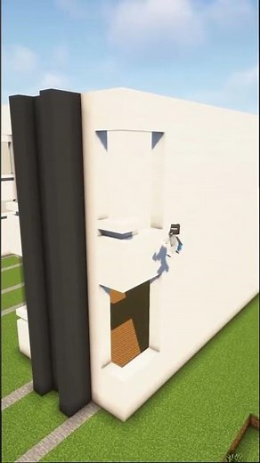 Minecraft Modern Mansion Speed Build Tutorial (Blueprint & Steps)