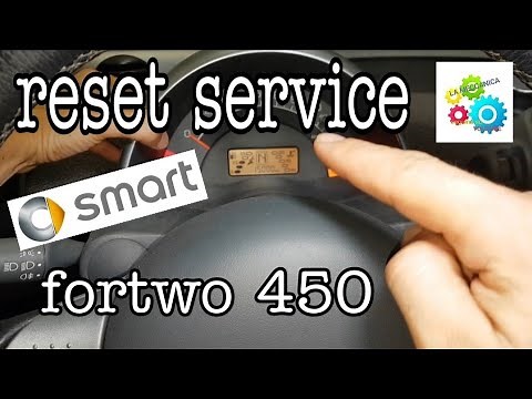 RESET SERVICE su SMART fortwo 450