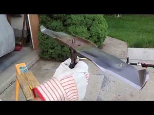 How-to Sharpen and balance the blade on a lawn mower