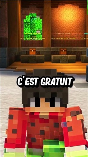 Tu veux jouer sur le Meilleur Serveur Minecraft du moment ? #shorts