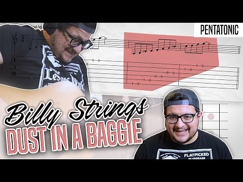 How To Play Billy Strings' Dust In A Baggie - Advanced Bluegrass Guitar Lesson
