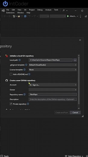 Visual Studio 2022 - GitHub Setup #coding #webapi #visualstudio #apitesting