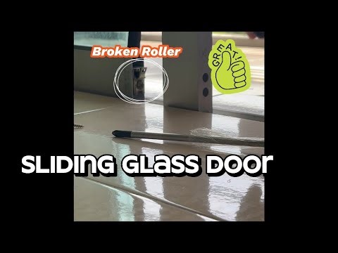 [ENG] Sliding Glass Door Roller Simple Easy Replacement