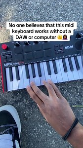 Akai MPK Mini Play: Portable Keyboard for Music Production
