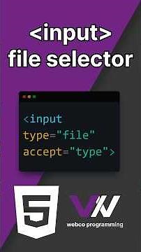 HTML File Upload #html #file #form #coding #programming
