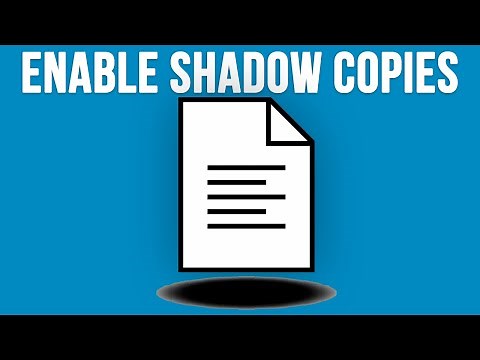 How to Configure & Enable Shadow Copies (Previous Versions) in Windows 10 and 11