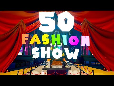 Fortnite 50 Fashion Show Map Trailer & Code