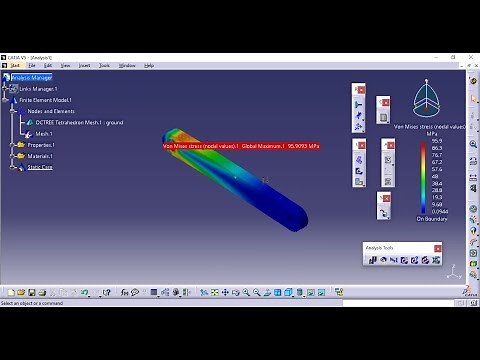Structural Analysis in CATIA