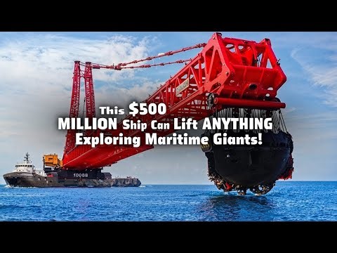 Inside the World’s Largest Heavy Lift Ships: Mega Marine Engines and Colossal Ship Cranes