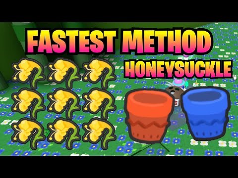 Bee Swarm Simulator How to Get Honeysuckle [Best Method] *Get them Fast*