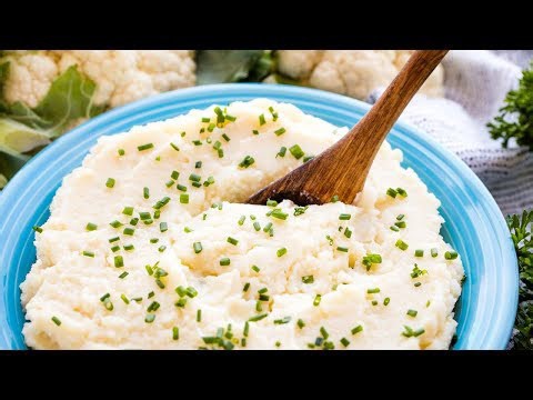 How to Make Parmesan Mashed Cauliflower | The Stay At Home Chef