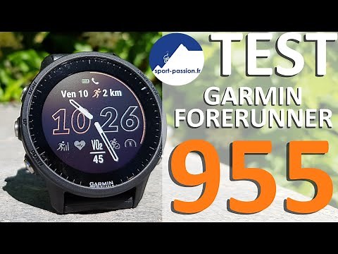 TEST Garmin Forerunner 955. Notre avis, ce qu'il faut savoir.