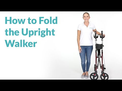 How to Fold the Vive Mobility Upright Walker