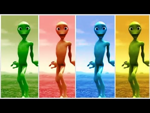 👽 Alien Dance Party in Space 🚀 | The Craziest Moves You’ll Ever See!