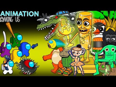 ALL BOSSES BRAINROT SPECIAL vs AMONG US ANIMATION