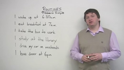 Learn English Tenses: PRESENT SIMPLE