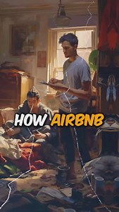 How Airbnb was Created?!⚡️ They couldn’t afford rent, so they created a giant! #history #facts #technology #trending | Innovations Mastery