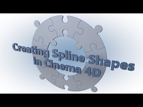 Creating Spline Shapes in C4D (All 9 parts combined into one video)