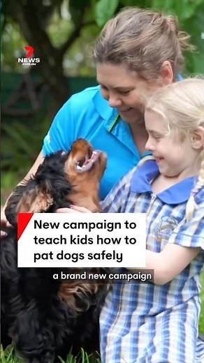 New campaign to teach kids how to pat dogs safely