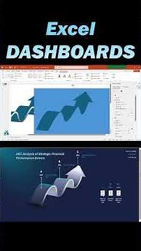 Arrow Charts in Excel Made with PowerPoint Shapes Editor for Presentation