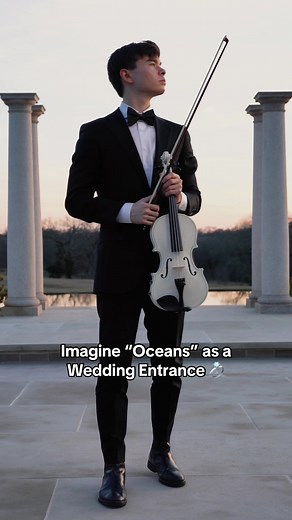Imagine “Oceans” as a Wedding Entrance 💍