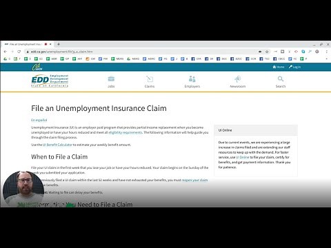 How to Apply for Unemployment in California STEP BY STEP FULL WALKTHROUGH