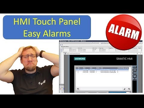 TIA Portal: HMI Easy Alarms
