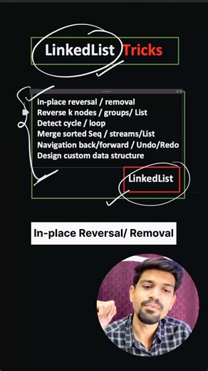 codeN’ on Instagram: "Linked list identification. Save it for later. #dsa #reelsinstagram #systemdesign #datastructure #reelitfeelit #ai"
