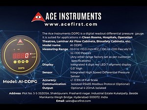 Digital Differential Pressure Gauge