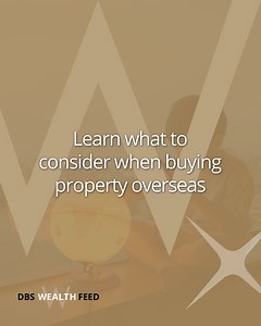 54 reactions | Overseas property investments open doors to new opportunities. Discover financing solutions that can help make your global real estate aspirations a reality. | DBS | Facebook