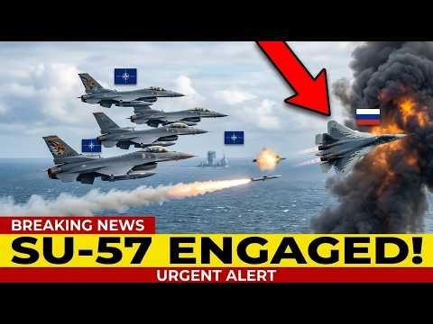 NATO SCRAMBLES Fighters After Russian SU-57 Vanishes Near Baltic Sea — Then Radar Goes DARK