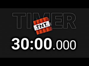 30 Minute TNT Bomb Timer – Epic Countdown to Explosion!