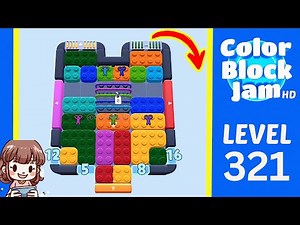 Color Block Jam Level 321 Solution Walkthrough
