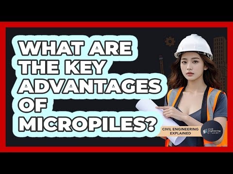 What Are The Key Advantages Of Micropiles?
