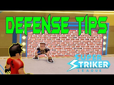 POWERFUL Defense Tips | Roblox Super Striker League
