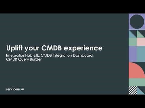 Demo - Uplift Your CMDB Experience