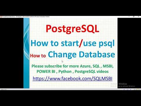 Postgresql Tutorials | how to start psql postgres | postgresql command prompt| How to use psql Shell