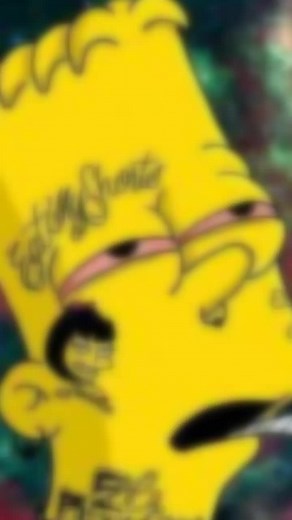 Bart Simpson in Colorful Animated Scenes