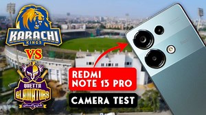 3.6K views · 104 reactions | Redmi Note 13 Pro camera review with camera samples and video test . Here is a complete Redmi Note 13 camera test review also check out the camera and video quality. This is a complete vlog of PSL match between Quetta Gladiators and Karachi Kings along with camera test. . #RedmiNote13Pro #CameraTest #CameraReview #Phonebolee | Phonebolee.com | Facebook