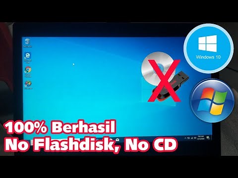 Cara Install Ulang Windows 7, 8, 10 Tanpa Flashdisk 100% Berhasil