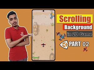 Scroll Background in 2dGame- Plane Shooter Game Part2