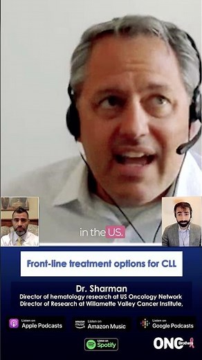 Front-line treatment options for CLL | Dr. Jeff Sharman | Oncology Brothers #2023