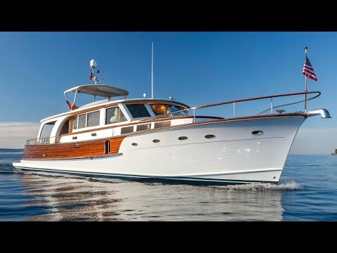 1950s Huckins 56 Fairform Flyer – The Timeless American Classic Motor Yacht | Sir Boats Yacht